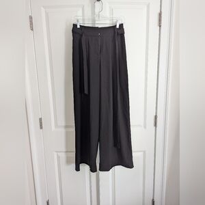 Black dress trousers